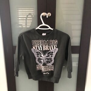 BNWoT Zara Kids | 6-7 | Dream Big Stay Brave Kids Shirt - Black